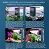 Negative Pressure Fish Tank Suspended Transparent Fish Tank Ecological Tank Landscaping Decoration Aerial Aquarium Extender