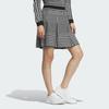Adidas Golf Primeknit Comfortable Pleated Houndstooth Casual Skirt Women Skirts Black IM7260