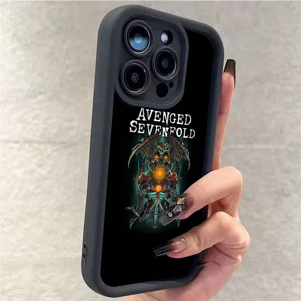 A-Avenged Sevenfold Phone Case for IPhone 17 16 15 14 13 12 11 Pro Max Mini Plus Soft TPU Back Cover