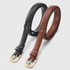 2025 Women's Genuine Leather Thin Belt for Jeans & Skirts - Versatile, Stylish, High-End Feel