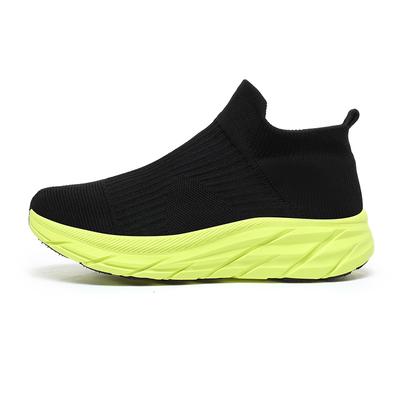 Herren Freizeit Sportschuhe Neu Mesh Stoff Atmungsaktiv Leichtgewicht Slip-On Mesh Explosiver Walking-Stil Schuhe für Herren