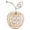 Fruit Statue Art Crafts ,Handmade Shiny Rhinestone Figurines for Entrance Hotel Desktop Wedding