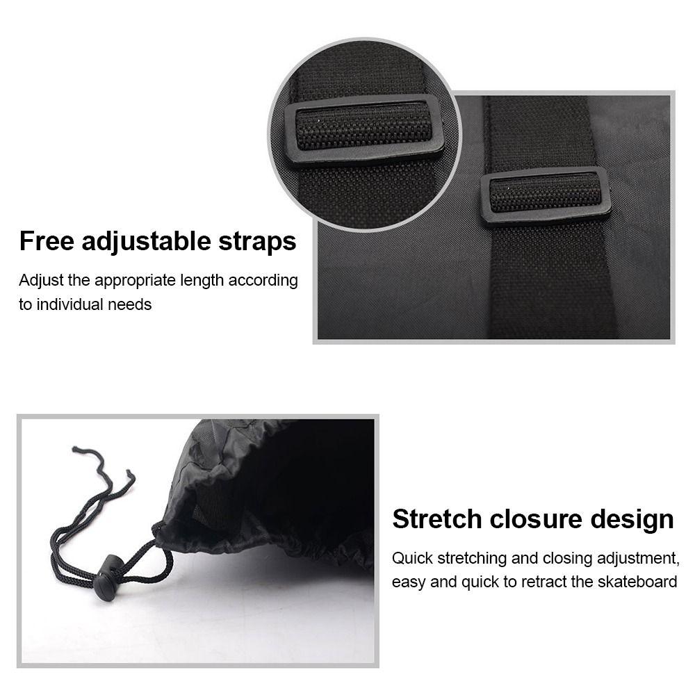 Waterproof Kick Skate Scooter Longboard Storage Bag  Outdoor Electric Scooter Accessories