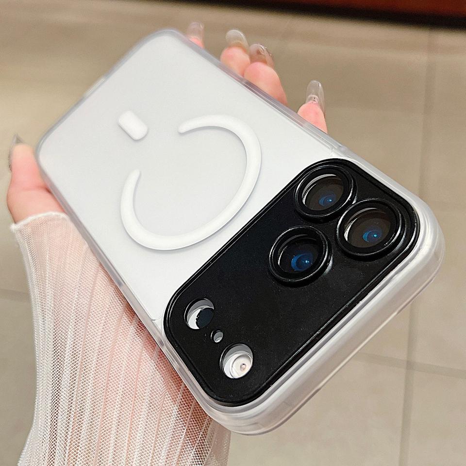 

C Magnetic Phone Case for iPhone 14 15 16 Plus 11 12 13 16 17 Pro Max Air Matte Magsafe Wireless Charging Protector Cover For iPhone 12Pro