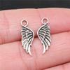 Small Angel Wings Fairy Detail Charm Antique Bronze Zinc Alloy Jewelry Making Supplies Jewelry Making Accessory Charms
