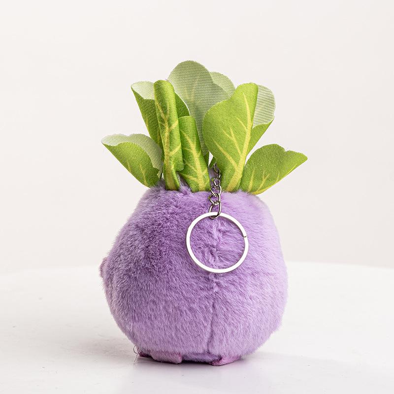 Cavoletti di Bruxelles Peluche Creativo Ciondolo Carino Cavolo Giocattolo Bambola Ciondolo Borsa Bambola Portachiavi Bambola