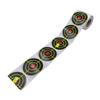 Self Adhesive Splatter Shooting Targets Sheets Bright Hunting Accessories For Indoor Outdoors Backyard