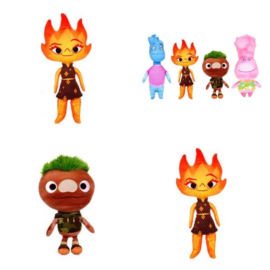 Elemental Plush Toys From The Crazy Element City