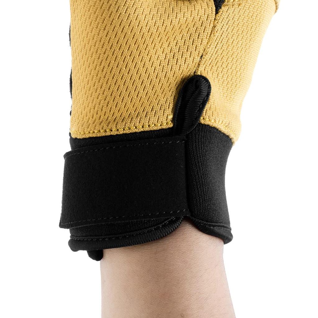 Komine GK-261 Motorcycle Riding Mesh Gloves GT Olive 2XL