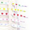 Flat Shoelace Love Heart Shoelaces for Sneakers Casual High Canvas Shoe Laces for AF1/AJ1 Women Men Shoestrings Shoes Accesories