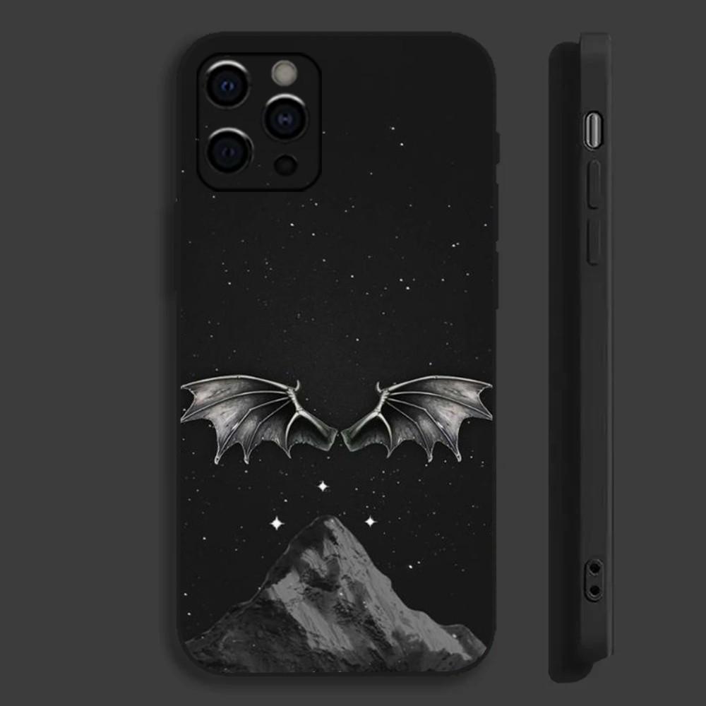 

Acotar Court M-Mist and Fury Phone Case For Apple iPhone 15,14,13,12,11,Pro,X,XS,Max,XR,Plus,Mini Soft Black Cover iPhone12