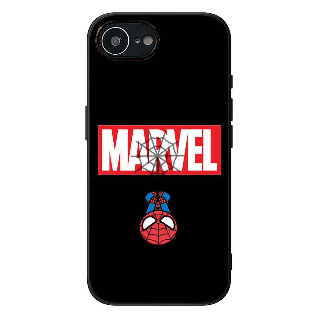 Phone Cover Black Marvel Comics Panther for Apple iPhone 17 16 Plus 13 12 Pro Max Mini X XR ProMax 16E 15+ 16Plus Air Soft Case