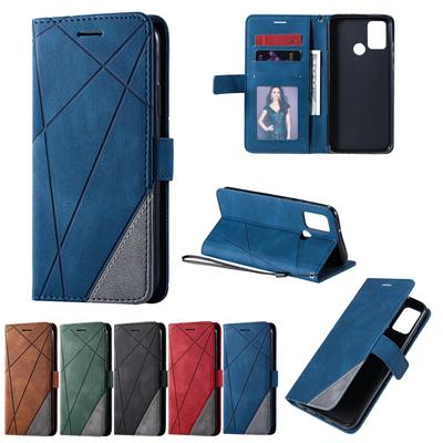 Business Matte PU Leder Handytasche Flip Cover für iPhone Samsung Huawei Honor Xiaomi Redmi Kreditkartenfächer Ständer Halter Hülle