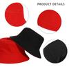 Foldable Spring Summer Big Visors Wide Brim Anti-UV Beach Cap Sun Hat Fisherman Cap Bucket Hat