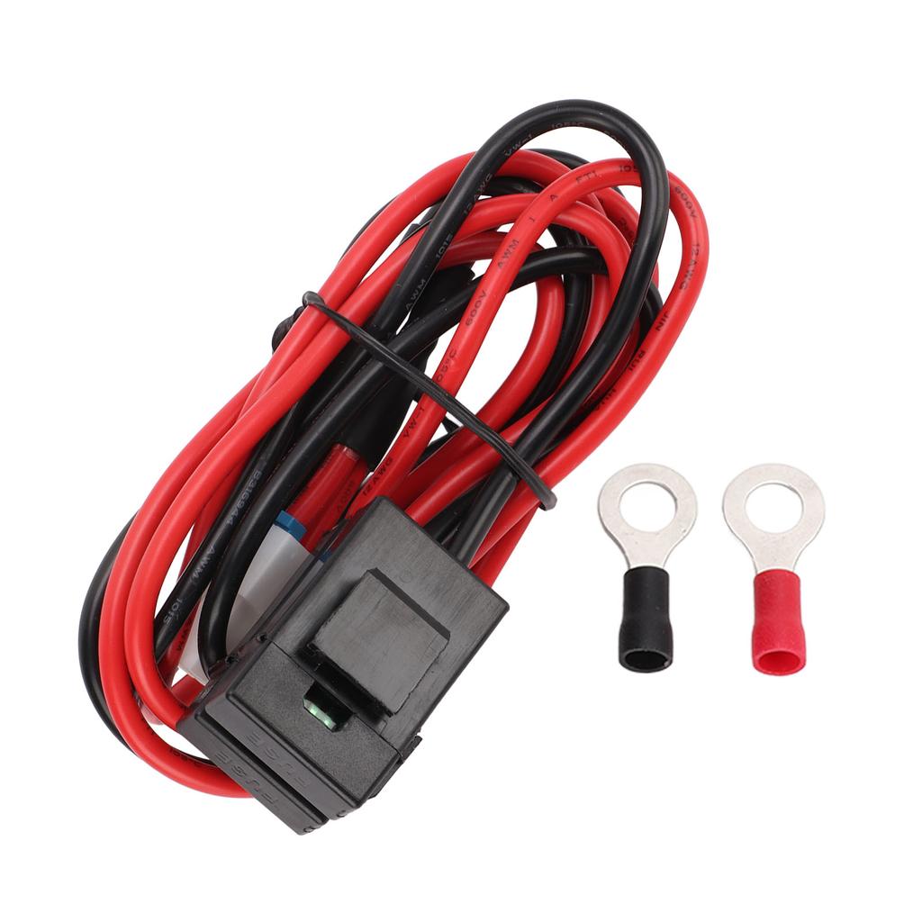 Cablu de Alimentare Radio Auto 85cm33.5in Lung Înlocuitor pentru Kenwood TS?480 IC?7000 IC7600