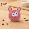 Interactive Cat Hunting Toy Plush Ball Toy Catnip Chew Cute Embroidered Face