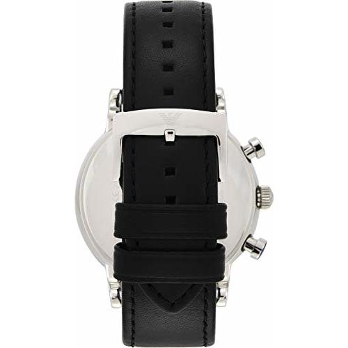 Emporio Armani AR1828 Men's Watch, Officially Imported, Black