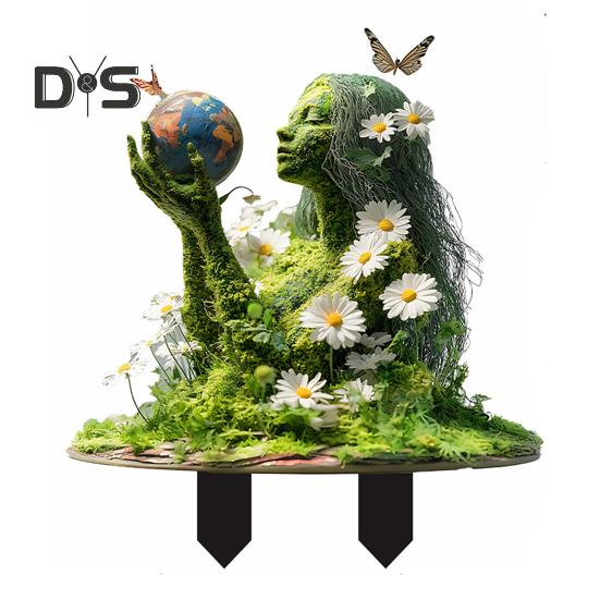 

Акриловый садовый колышек для украшения цветочного горшка, садовые аксессуары для сада, вставка для комнатных и уличных растений в горшках B