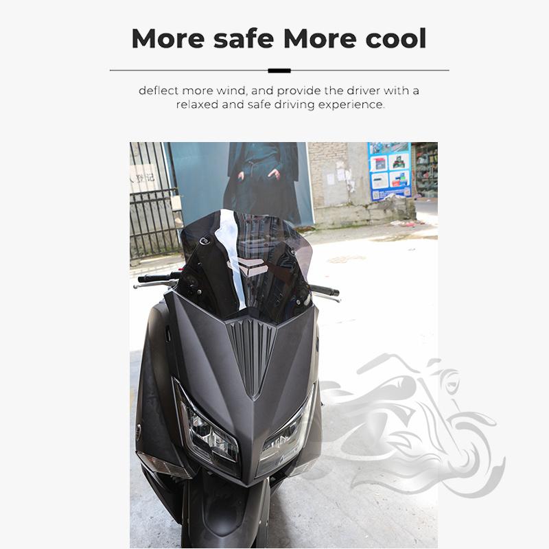 Fit For YAMAHA 2012 - 2016 TMAX 530 TMAX530 Accessories Motorcyle Windscreen Windshield T-MAX 530 2013 2014 2015 XP530