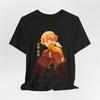Zenitsu Silhouette T-Shirt Mens Womens Tees Top Tee Tops, Demon Slayer Anime Shirt, Japanese Art Top, Manga Fan