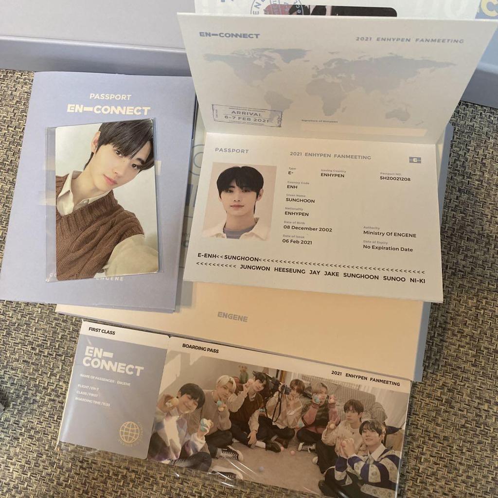 [USED] ENHYPEN EN-CONNECT DVD with Songhun Record