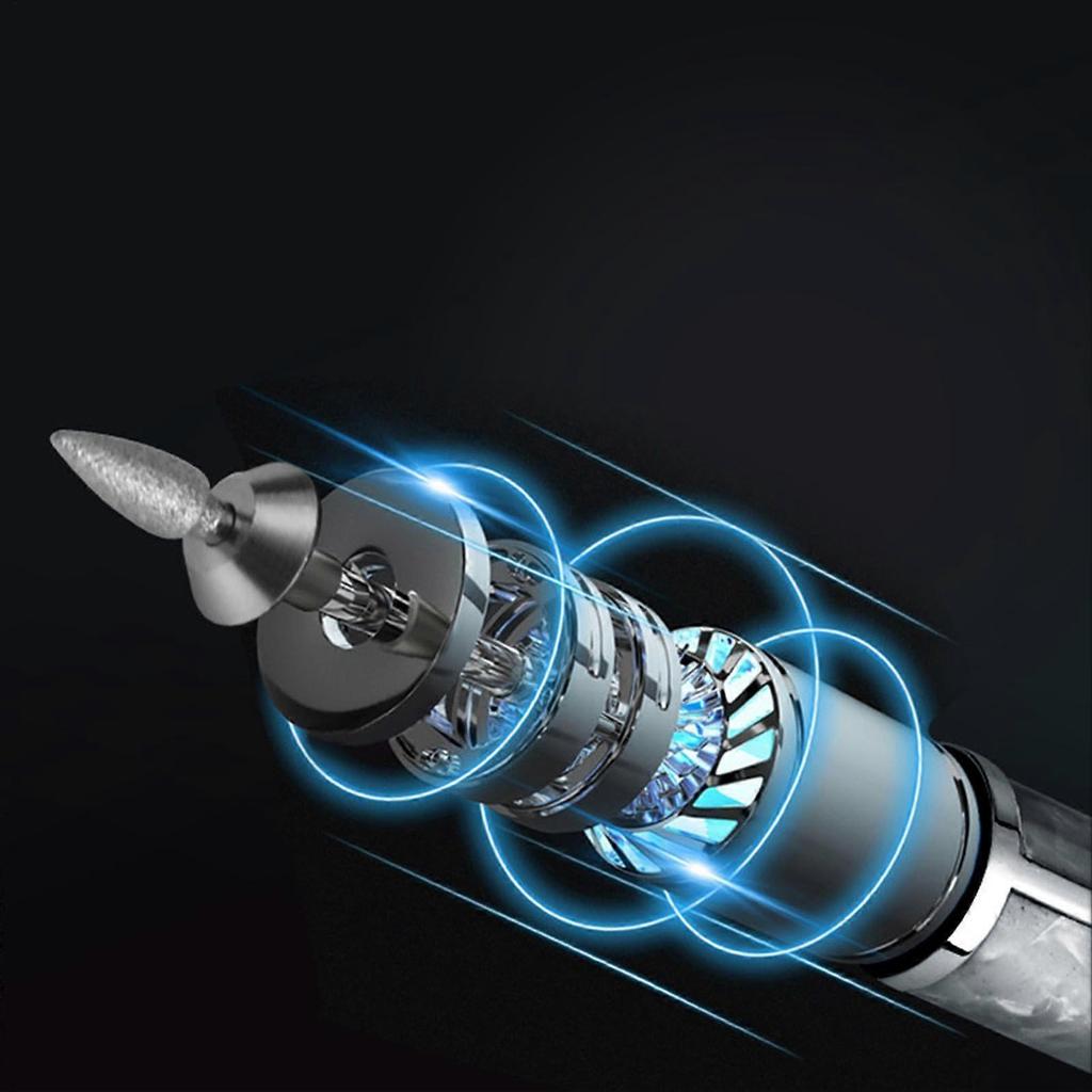 Electric Nail File for Thick Toenails, Rechargeable Toenail Grinder Kit with 4Speed Control