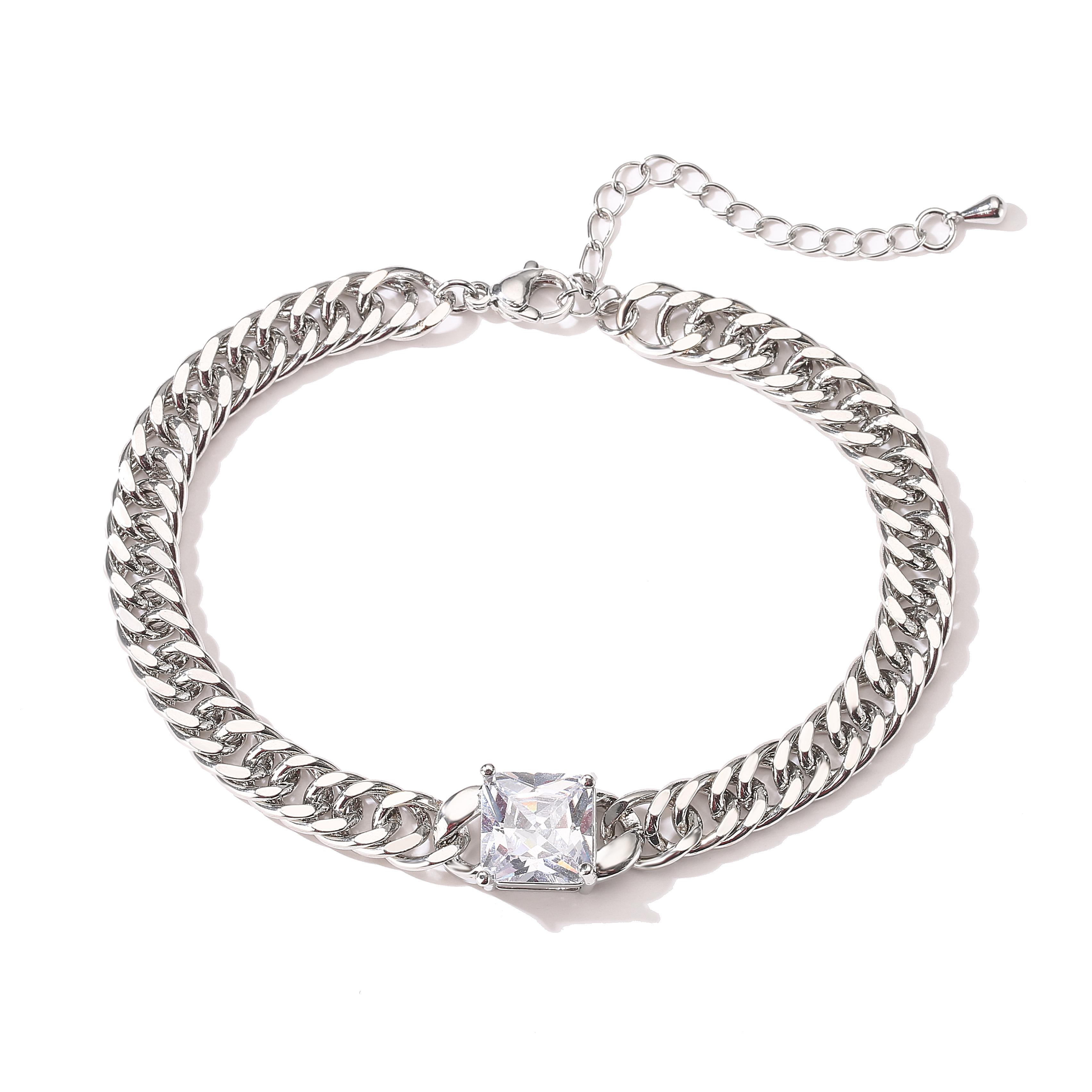 

HECHENG,Luxury Classic Evil Eye Charm Bracelet for Women Cubic Zircon CZ NK Bangles Zircon Gift Wholesale