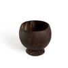 Natural Coconut Bowl Set: Coconut Shell Bowl with Coconut Wood Spoon and Fork for Fruit, Smoothies, and Salads
