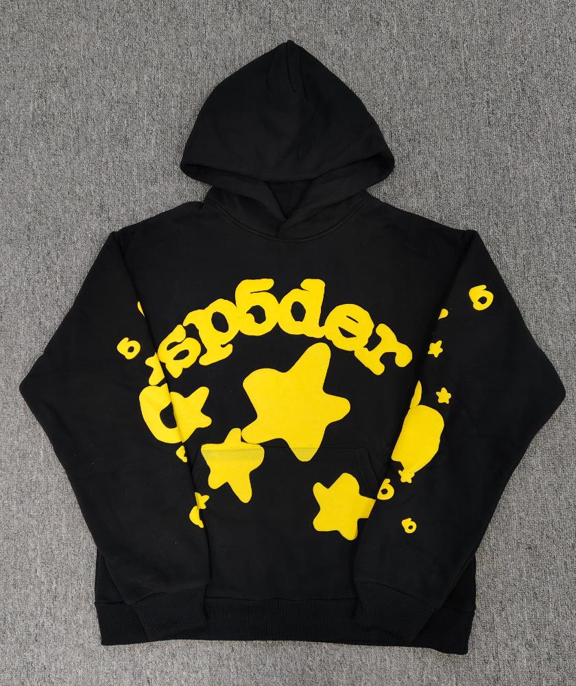Augstas kvalitātes oriģināls Sp5der džemperis, biezs