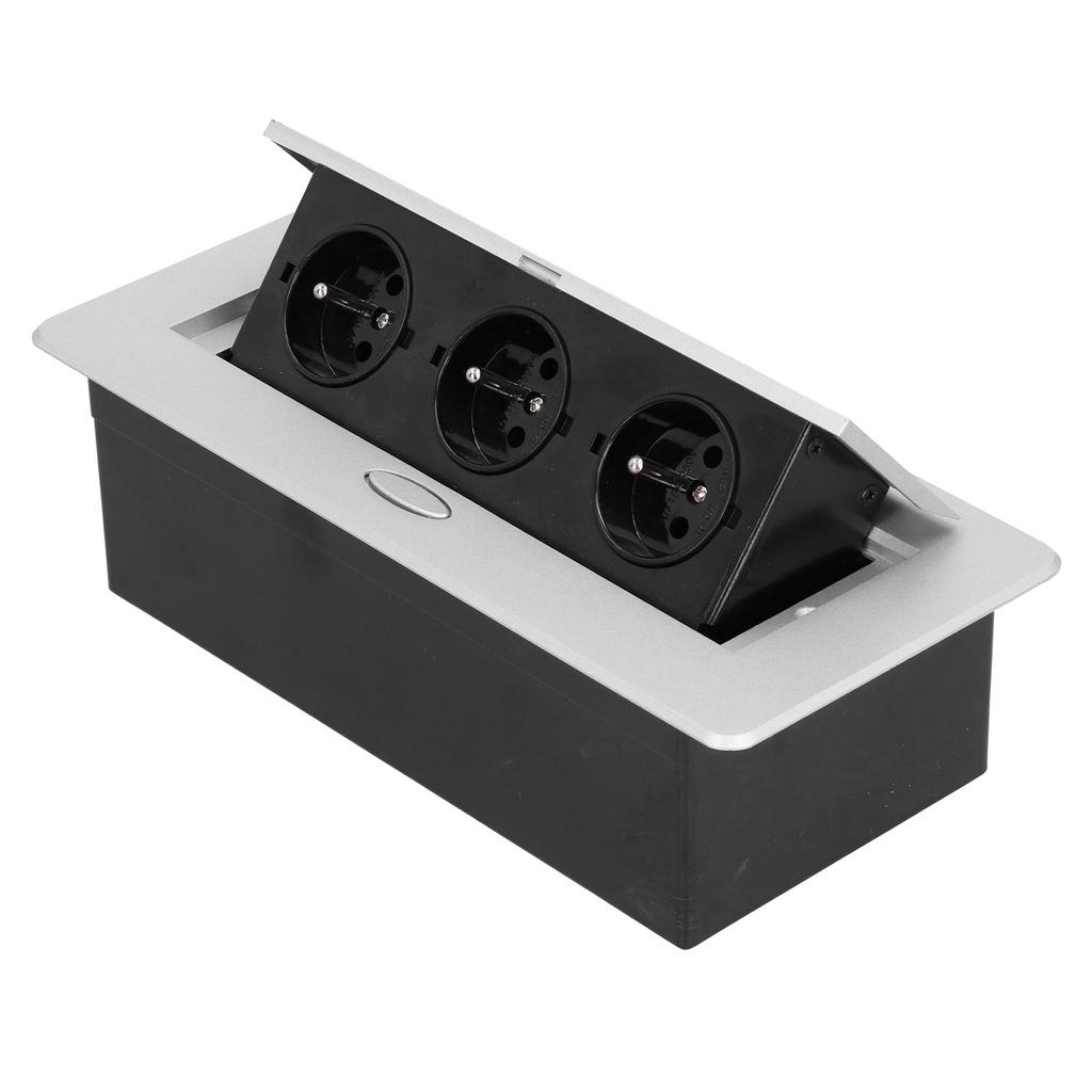 Steckdose 3?Steckdose Desktop Boden Einbau Elektrische Ladestation 16A10A