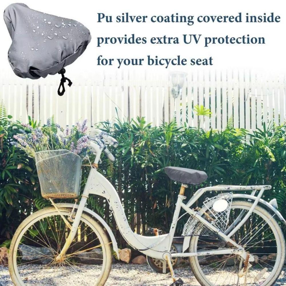 Waterproof Bicycle Seat Rain Cover Dust-proof Bicycle Seat Cushion  All Weather