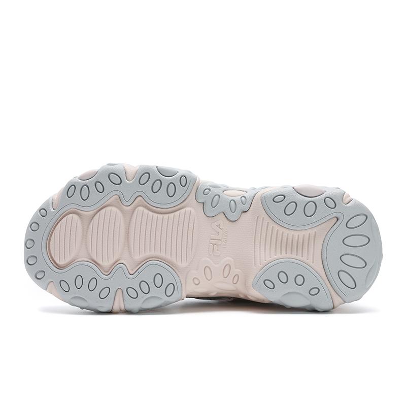 FILA Fluid 6 Cat Paw Fashion Versatile Low-Top Lifestyle Casual Shoes Women sneaker Silver Pink F12W522111FSP