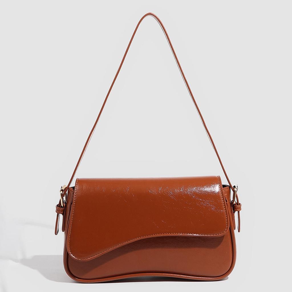 Women'S Shoulder Bag Retro Simple Versatile Underarm Bag Feeling Niche Design Fashionable Single Shoulder Underarm Bag