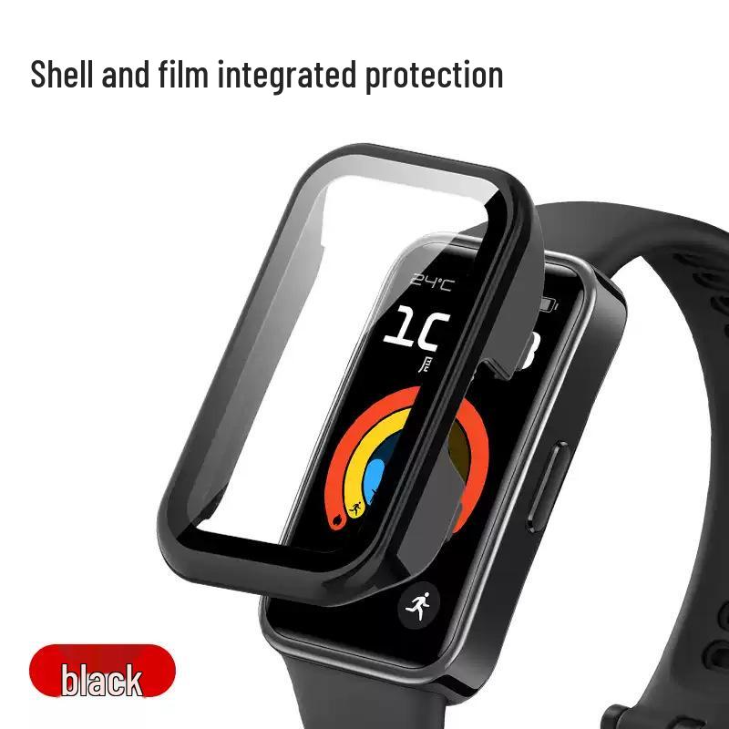 

Защитный чехол с полной защитой от падений для часов Huawei Band 10/9/8 со встроенной пленкой Huawei Band 9/8 Universal + Box Packaging