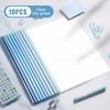 10pcs Waterproof A4 Draw Rod Folder Transparent Test Paper Storage Clip Pull Rod Clip  Contract