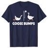 Funny Goose Bumps Volleyball Set Spike Graphic T-shirts Men Women's Fashion Casual Tshirt 100% Cotton Loose Oversized T Shirt