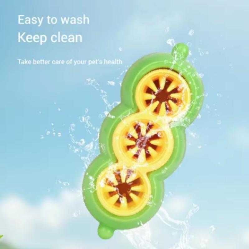 Bite-Resistant Pea Shaped Dog Snack Box Interactive Feeder Toy for Relieving Boredom And Teeth Grinding Puppy Toy
