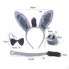 Bunny Costumes Props Kids Party Costume Suit Headband Fashion Novelty Halloween