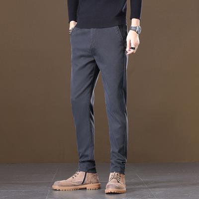 Freizeithose Herren Herbst und Winter Gerade Hose Slim und Modisch Herren Freizeithose