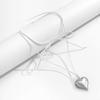Heart Pendant Necklaces Small Heart Pendant Choker Love Necklaces Pendant Choker Alloy Material Jewelry for Girls Women