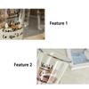 Transparent Glass Korean Ins Style Coffee Miilk Juice Beverage Black Tea Cup Cocktail Glassware Girl Gift for Home-use Cafe Shop