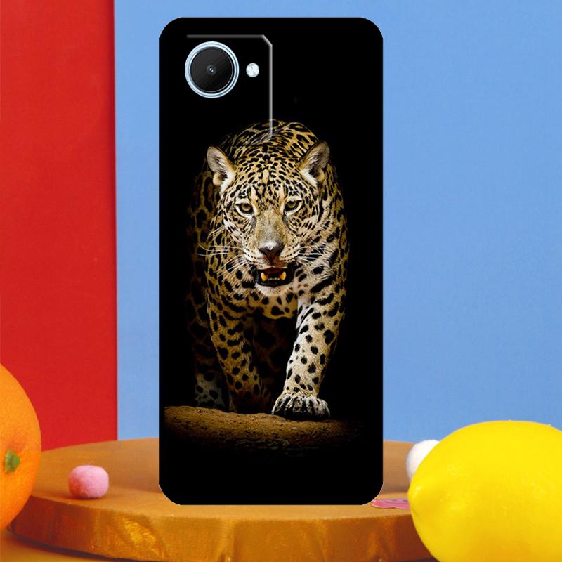 

Cheetah Panther Snow Cheetah For Realme C55 C53 C67 C51 C35 C33 C31 C30 C25s C21Y GT Neo 6 5 9 10 11 12 Pro Plus Case Realme C15