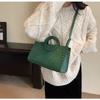 Large-capacity Briefcase European and American Fashion Trendy Women's Crocodile Pattern Texture Shoulder Portable Messenger Women's Bag