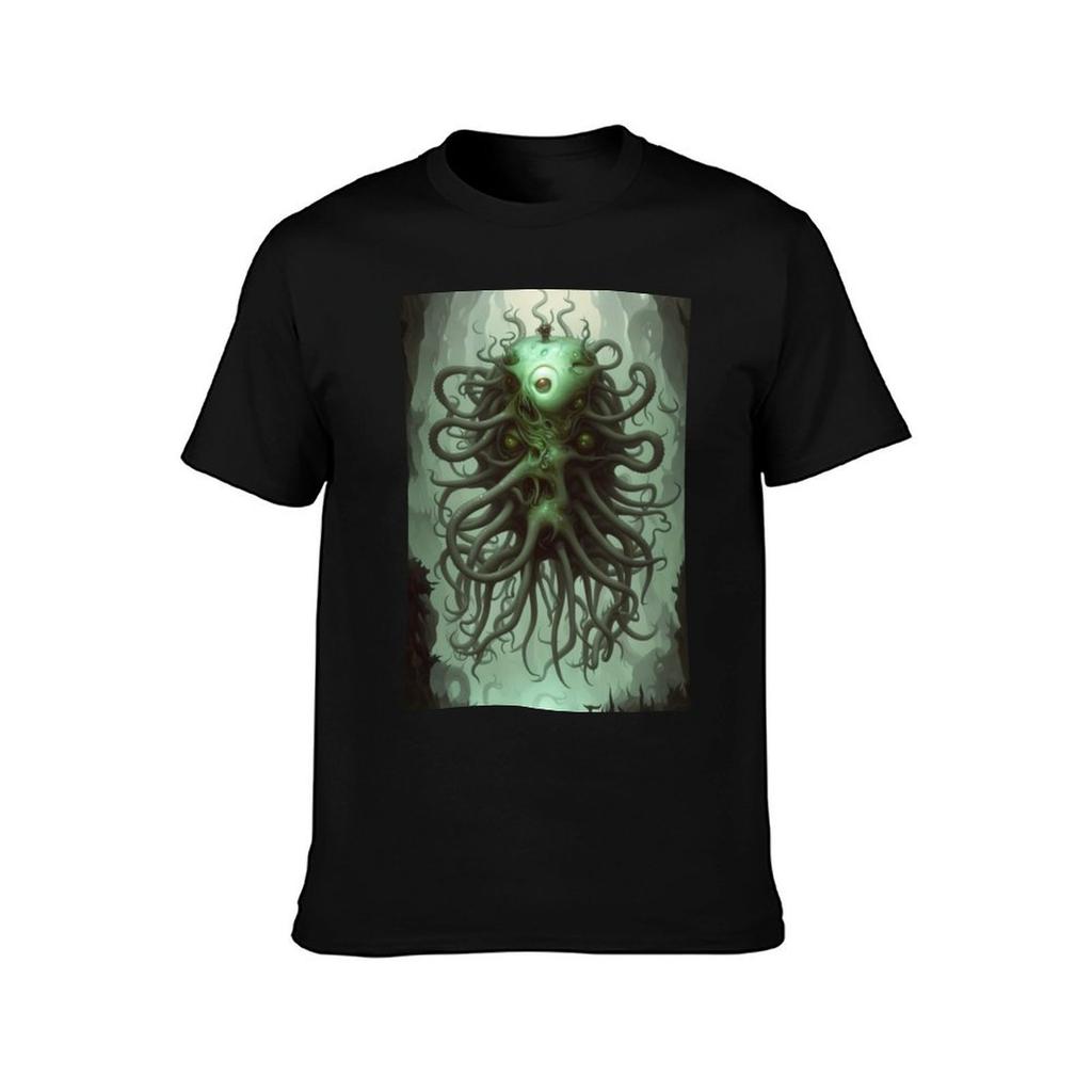 Cosmic Horror  Tentacled Terror TShirt Dry Fit Athletic Short Sleeve Shirt