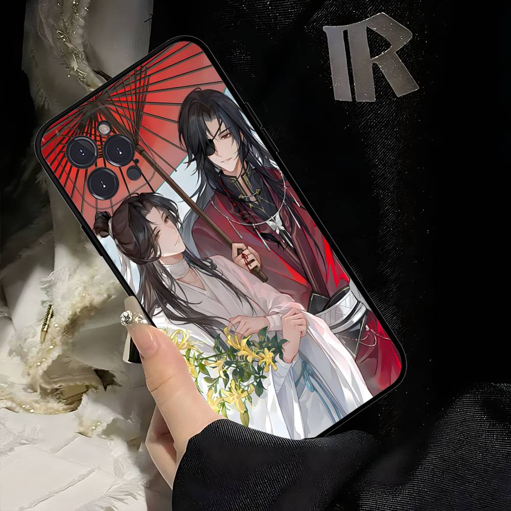 Heaven Officials Blessing Soft Back Phone Cover Case For IPhone 17 16 Pro Max 15 12 11 16e 13 Mini 14 15 Plus