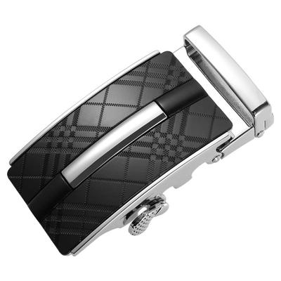 Bältesspänne endast 35mm inga hål automatisk låsning hållöst bälte automatisk låsning metallbeslag endast ersättning steglös ersättning enkel del steglös justering