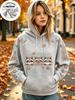 Women Fleece Hoodie, Lovely Cartoon Pet With Yarn Ball Print Long Sleeve Pullover, Sweet Casual Autumn Hooded Top