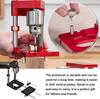 Drilling Locator Precision Woodworking Drilling Locator Household Alloy Steel Woodworking Drilling Guide Tool DIY Furniture Tool