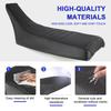 For Yamaha TW200 TW 200 1987-2024 Motorcycle Striped Grip Gripper Seat Cover PVC Leather Waterproof Seat Saddle Cushion Cover
