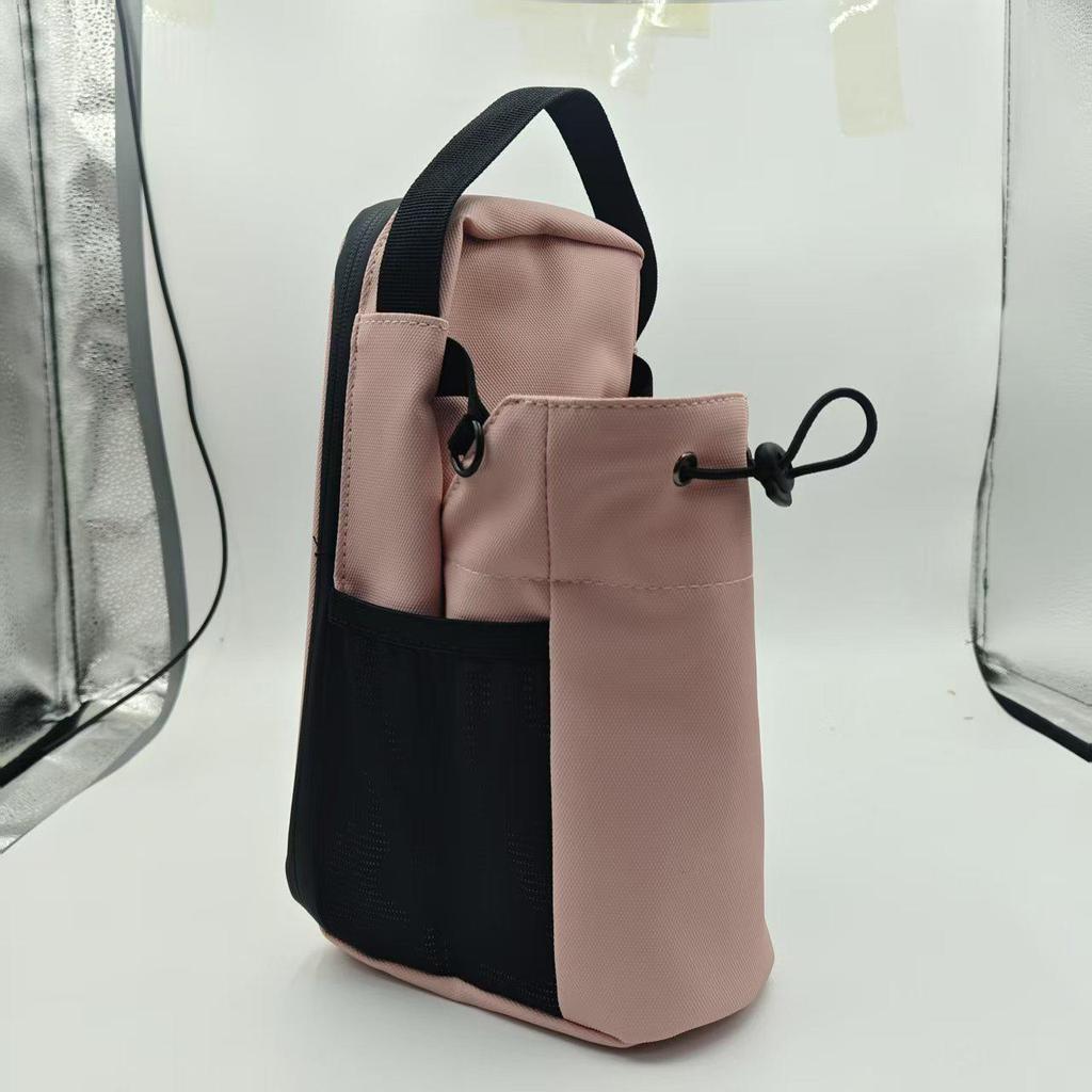Magnetic Crossbody Gym Bag for Outdoor Sports with Water Bottle and Phone Storage